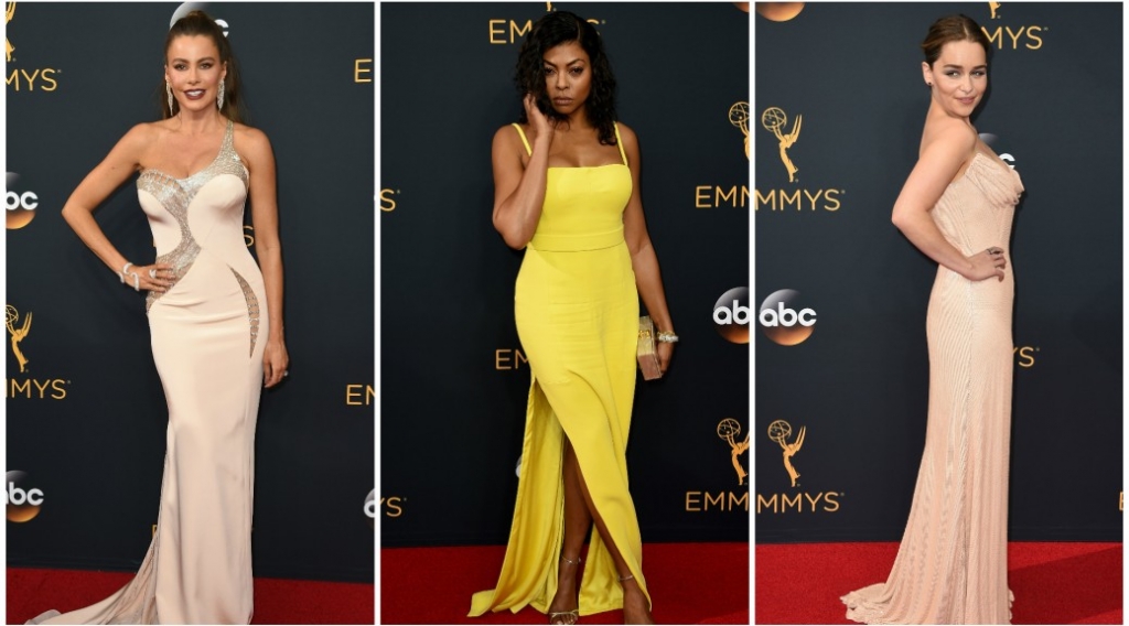 Television's biggest stars descend on the Emmys red carpet