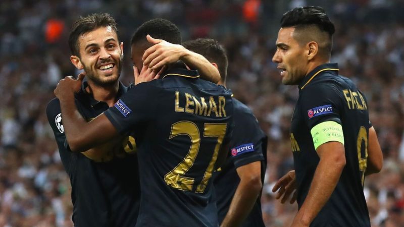 UCL Monaco beat Tottenham in Group E opener at Wembley Stadium