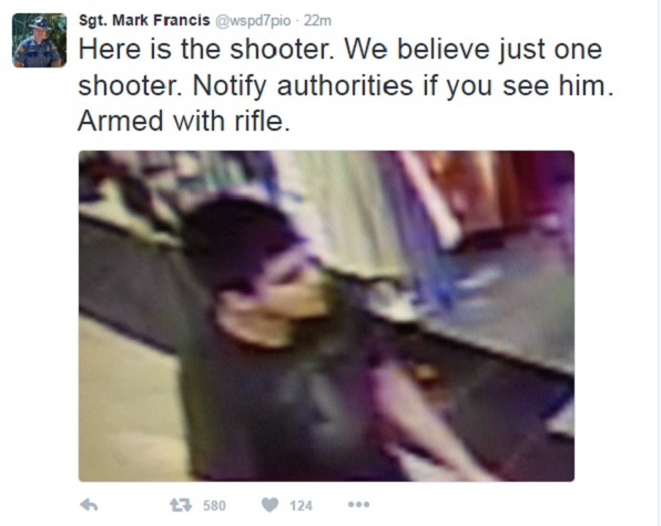 Police hunt gunman who killed 5 at Washington state mall