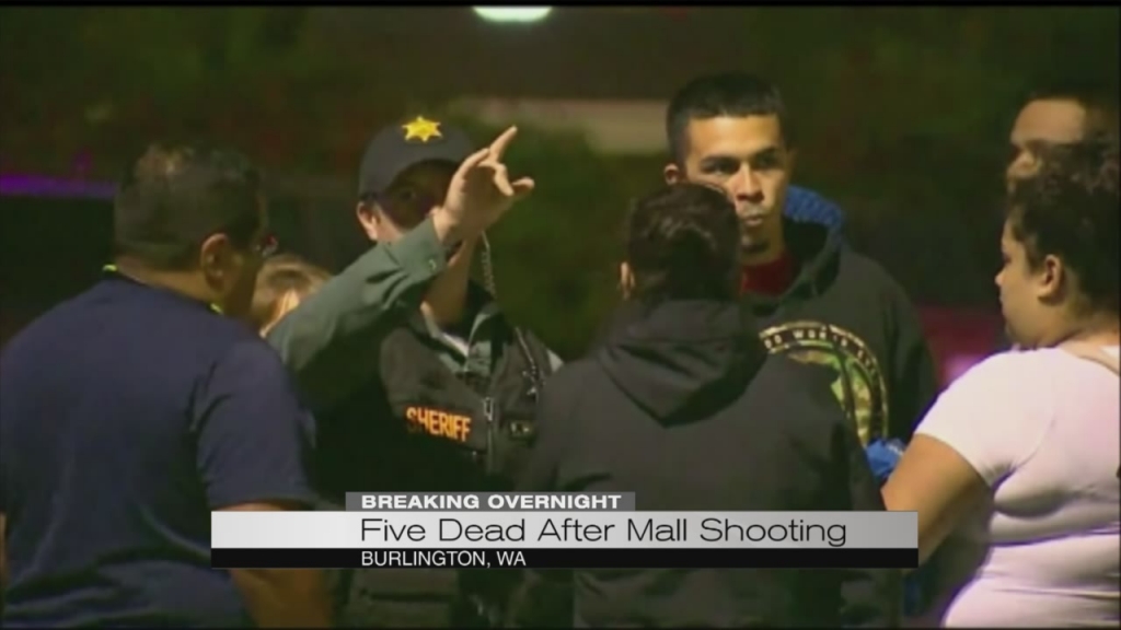 Four killed in shooting at mall north of Seattle