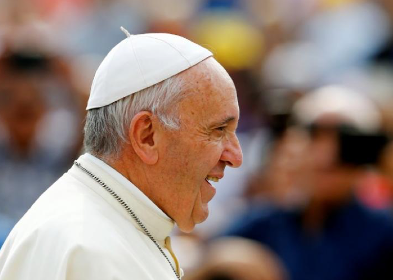 Pope Francis urges Christians to back Agenda 2030