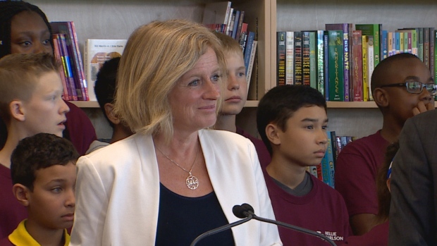 Premier Rachel Notley commented publicly about Wildrose Leader Brian Jean's remarks for the first time Thursday