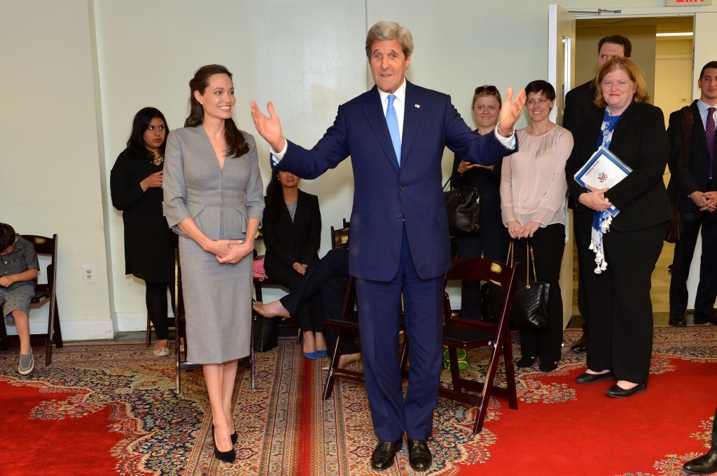 John Kerry Angelina Jolie Pitt