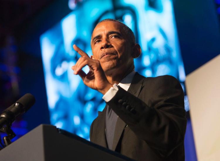 President Obama at the Congressional Black Caucus Foundation gala