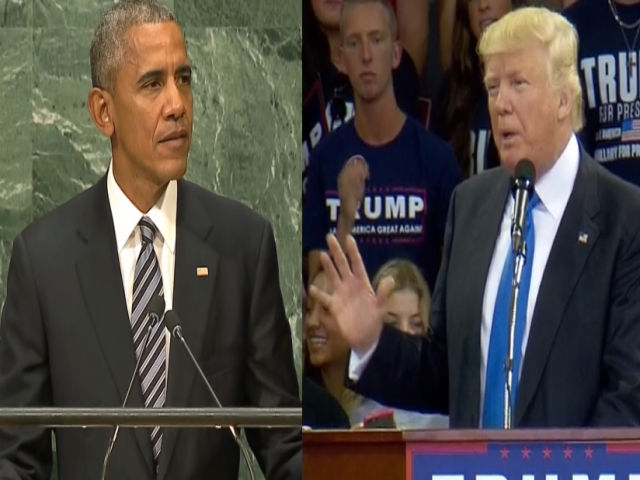 President Obama calls on United Nations to address global refugee crisis Donald Trump calls for moratorium on refugees entering the United States