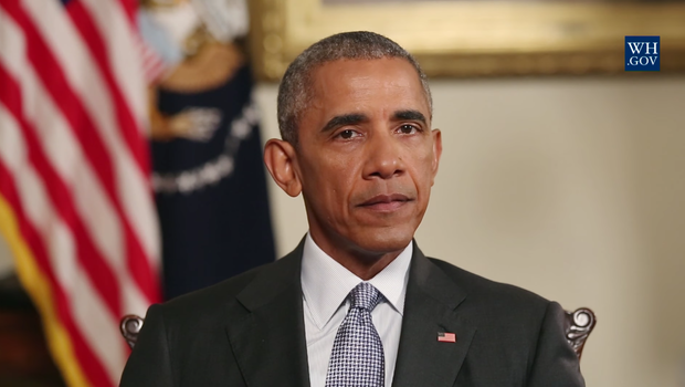 President Obama gives a weekly video address