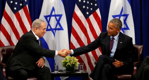 President Obama meets with Israeli Prime Minister Benjamin Netanyahu in New York on Sept. 21