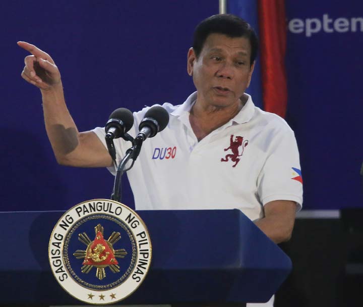 President Rodrigo R. Duterte