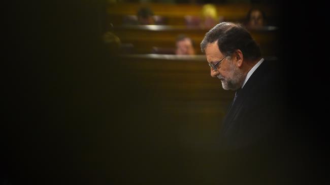 Madrid during the second day of a parliamentary investiture debate to vote through a prime minister and allow the country to