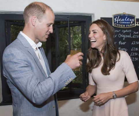 William and Kate make day trip to Cornwall