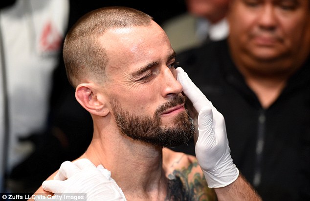 Punk admitted his loss leaves his UFC future in doubt'I don’t know what happens from here