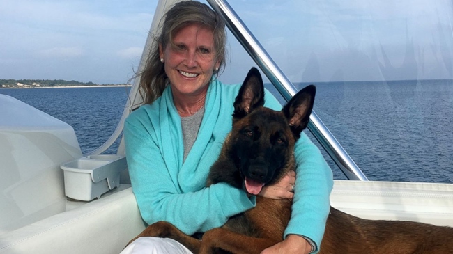 Rylee a 10-month-old Belgian Malinois was reunited with her owners on Aug. 29 2016 after she apparently swam over six miles to shore after falling off a boat in the middle of Lake Michigan on Aug. 28 2016