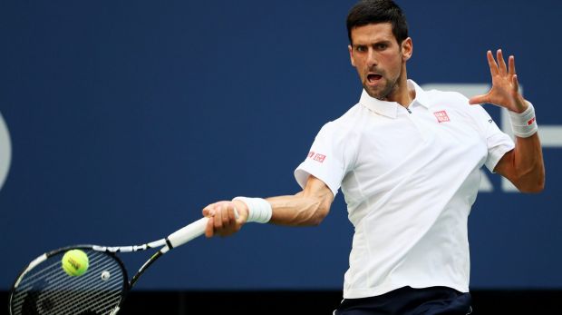 Puzzle solved Novak Djokovic is into the final of the US Open with a four sets victory over Gael Monfils