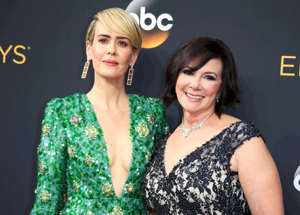 Actress Sarah Paulson from FX Network's'The People v. O. J. Simpson American Crime Story and prosecutor Marcia Clark