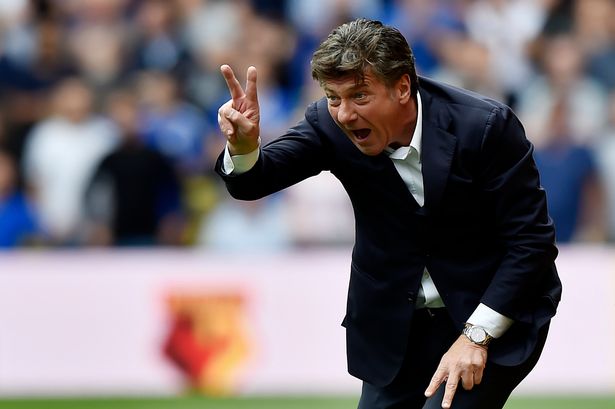 Watford manager Walter Mazzarri