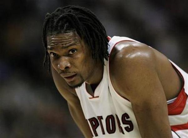 Miami Heat forward Chris Bosh during his stint with the Toronto Raptors