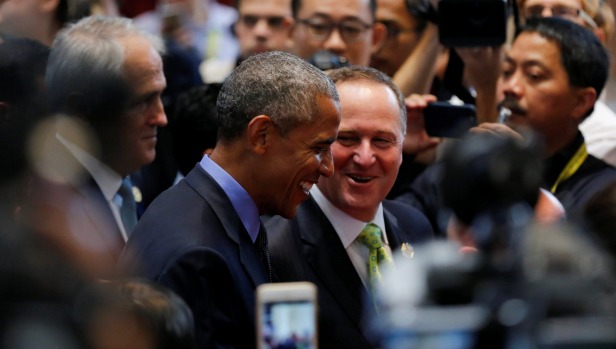 President Barack Obama Prime Minister John Key see eye to eye on many issues but what about refugee quotas