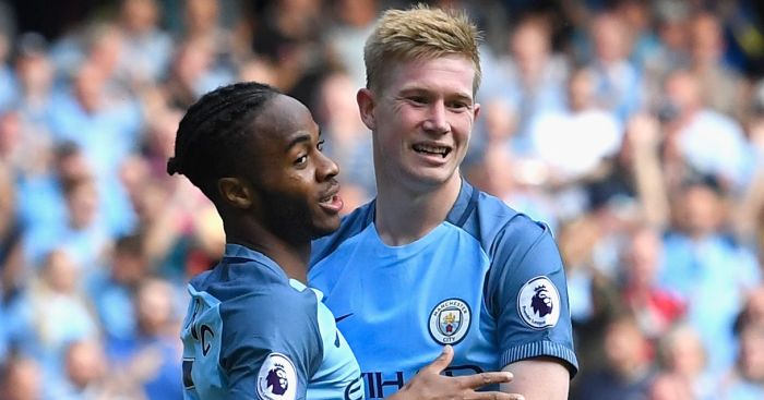 Raheem Sterling and Kevin de Bruyne Both on scoresheet