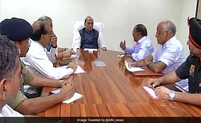 Rajnath Singh Reviews Kashmir Situation After Uri Attack