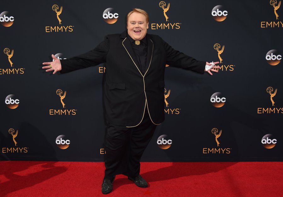 Louie Anderson arrives at the 68th Primetime Emmy Awards on Sunday Sept. 18 2016 at the Microsoft Theater in Los Angeles