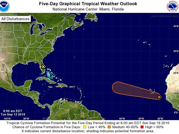 Tropical Disturbance Arrives in Florida as New One Crops Up