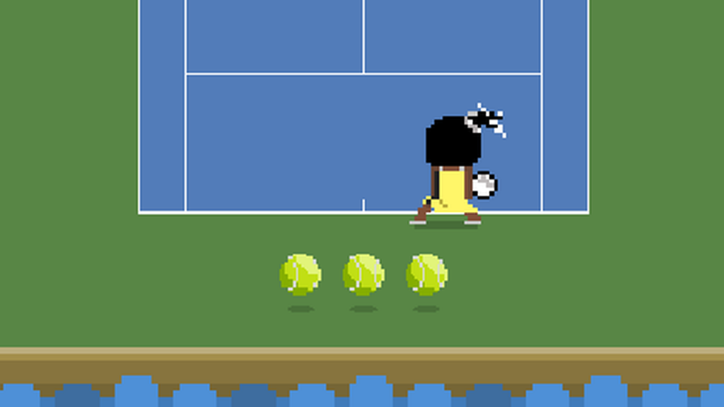 Snapchat releases multi-level 8-bit game, Serena Match Point