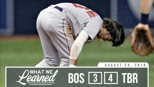 Archer loses 17th, Rays beaten 2-1 by Red Sox