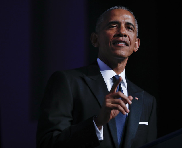 President Barack Obama speaks at the Congressional Black Caucus Foundation's 46th Annual Legislative Conference Phoenix Awards Dinner Saturday Sept. 17 20