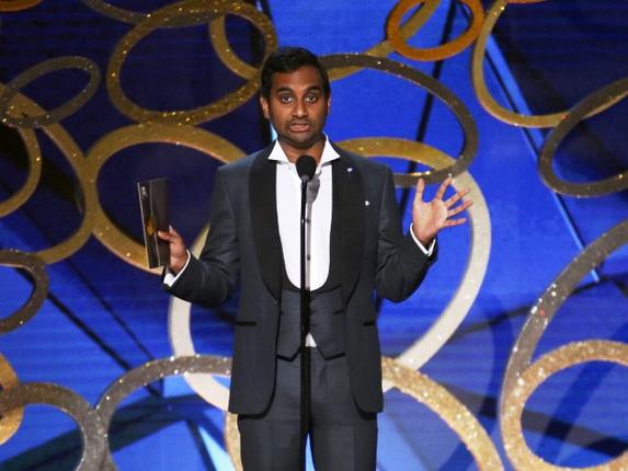 Master of None star Aziz Ansari quipped “I'm recommending that we get rid of all Muslim and Mexican people from the ceremony