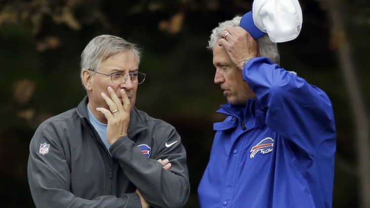 Bills owner backs Rex Ryan's decision to fire Greg Roman