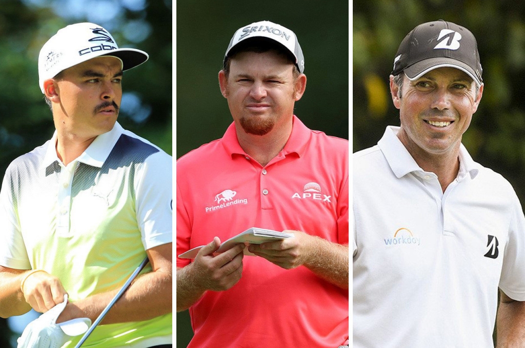 Rickie Fowler J.B. Holmes and Matt Kuchar were named as the first three of four 2016 U.S. Ryder Cup captain's picks