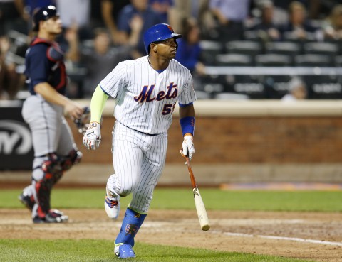 Slumping Jay Bruce out of Mets lineup for 2nd straight game