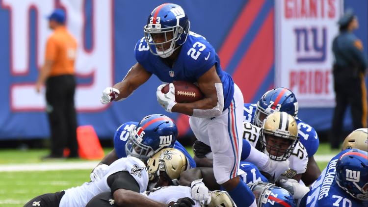 Giants injury report: Marshall Newhouse, Rashad Jennings among those banged up