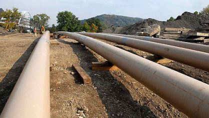 Replacement pipe Natural gas pipelines