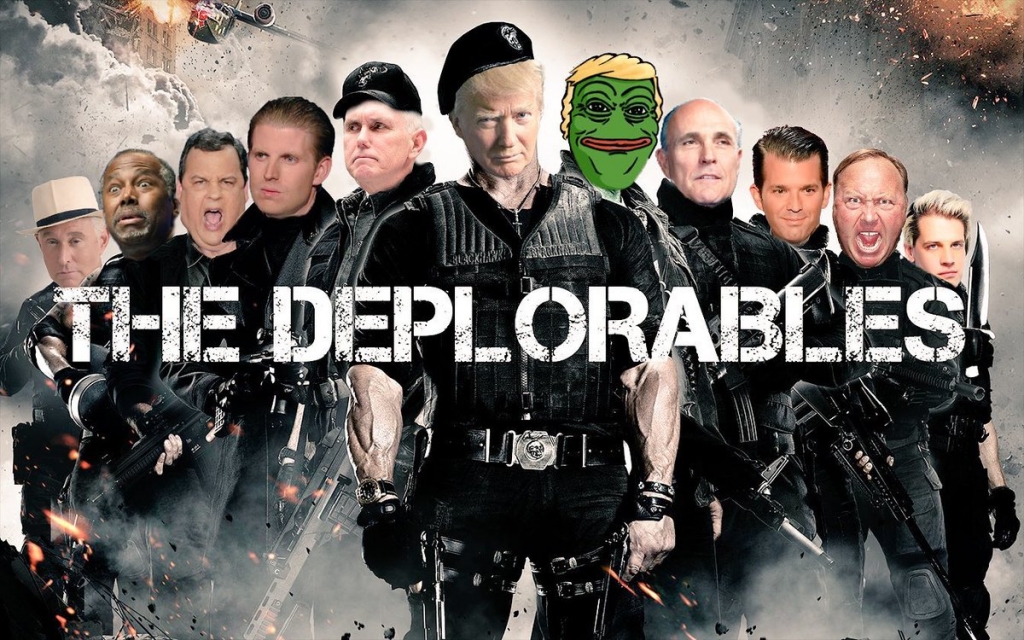 I am so proud to be one of the Deplorables #Trump2016