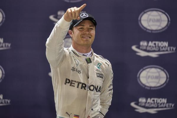 Rosberg sets best time in Singapore ahead of qualifying