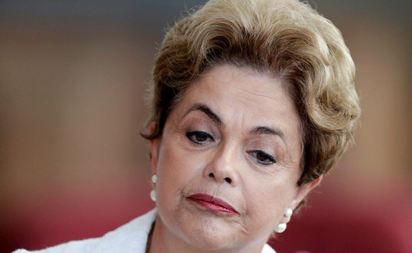 Rousseff... Brazil's first female president was accused of breaking fiscal laws in her management of the federal budget