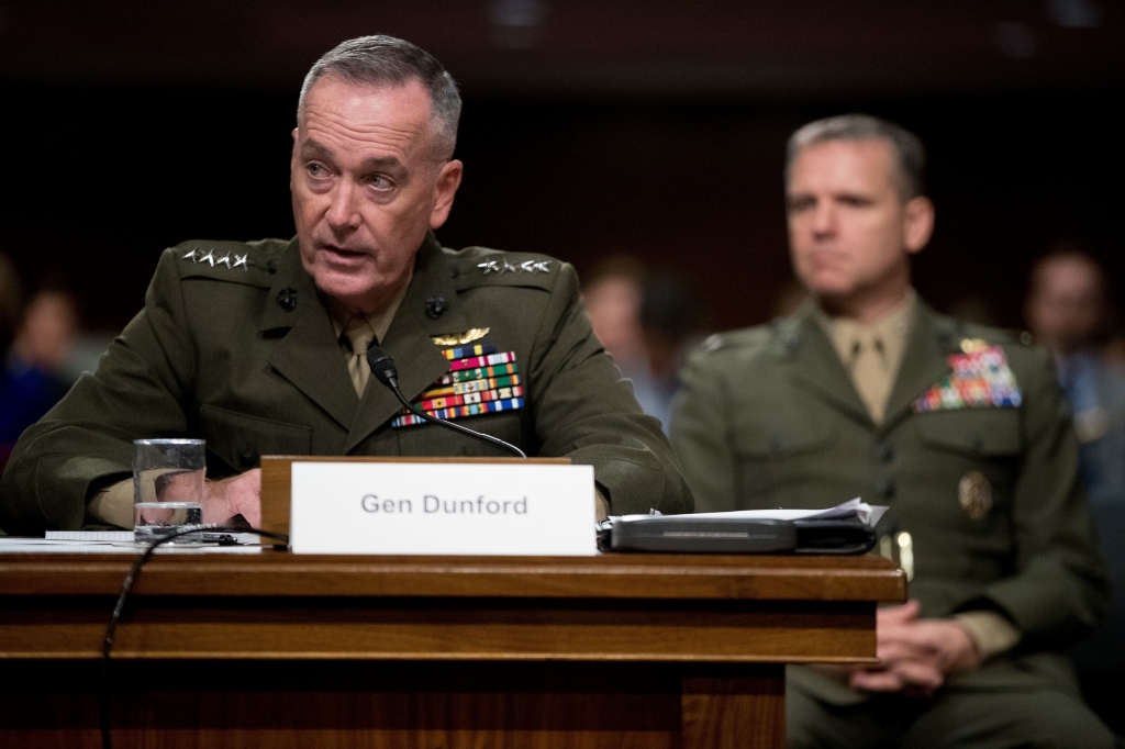 JCS chair Dunford at SASC