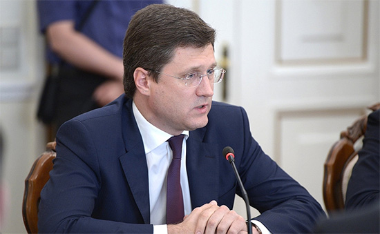 Russian energy minister Alexander Novak. Image courtesy of the Kremlin