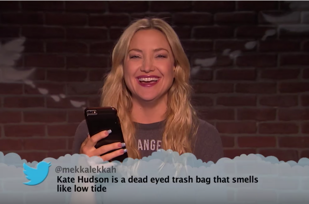 Kate Hudson, Hugh Grant, Ryan Gosling And More Read Mean Tweets On 'Kimmel'