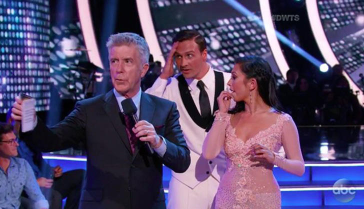 Ryan Lochte Rushed By Protesters During DWTS Performance