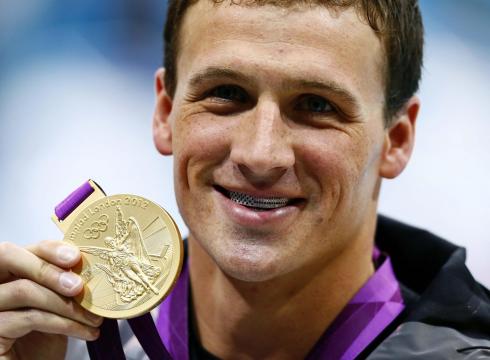 Ryan Lochte the disgraced American swimmer