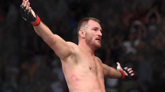 SPORTSStipe Miocic KO's Alistair Overeem to remain UFC heavyweight champ	Email