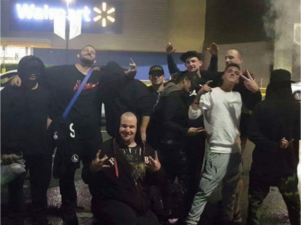 SURREY B.C. Unidentified members of a Surrey chapter of the Creep Catchers taken from Facebook