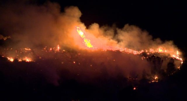 1 home, 600 acres scorched in Butte County wildfire