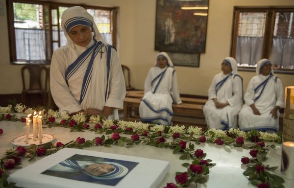 Saint Mother Teresa founded the Missionaries of Charity in Calcutta. Today some 4,500 nuns work there