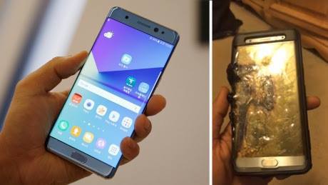 6-year-old boy suffers burns after Samsung Galaxy Note7 explodes in his hands