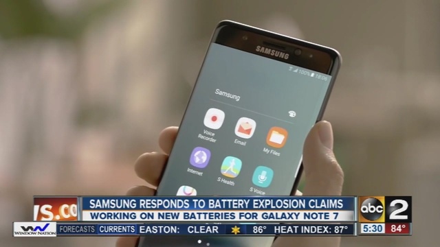 Samsung sued over an exploding phone—but not the recalled Note 7