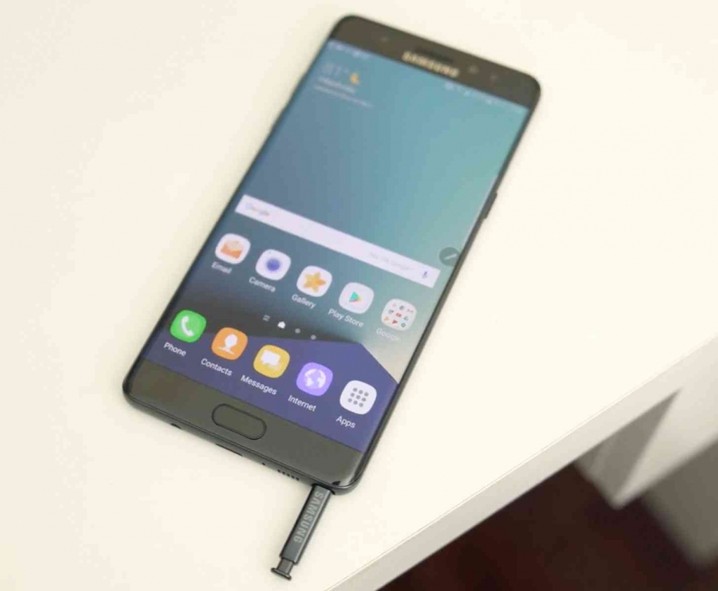 Samsung Galaxy Note 7 unboxing