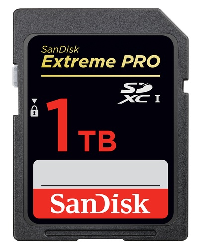 SanDisk unveils the world's first 1TB SD card